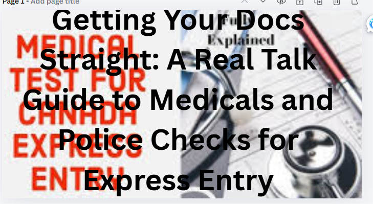 Getting Your Docs Straight: A Real Talk Guide to Medicals and Police Checks for Express Entry